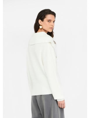 LIU JO- Maglia con maxi collo