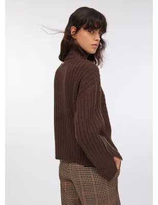 LIU JO- Dolcevita in lana con bottoni gioiello