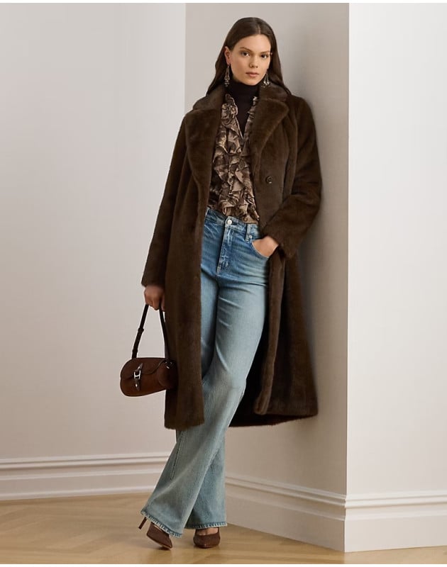 RALPH LAUREN- Cappotto in pelliccia ecologica RALPH LAUREN- Cappotto in pelliccia ecologica