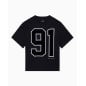 ARMANI EXCHANGE- T-shirt over con numero 91 ARMANI EXCHANGE- T-shirt over con numero 91