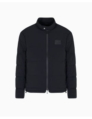 EMPORIO ARMANI- Piumino trapuntato in nylon spandex