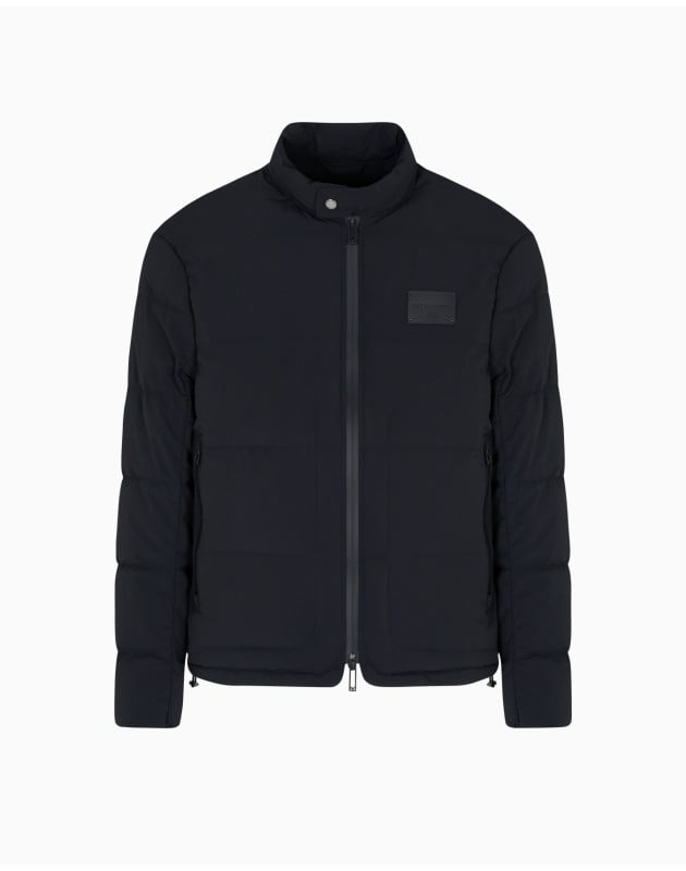 EMPORIO ARMANI- Piumino trapuntato in nylon spandex EMPORIO ARMANI- Piumino trapuntato in nylon spandex