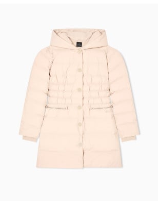 ARMANI EXCHANGE- Giaccone in nylon taffetà con cappuccio