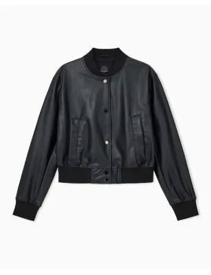 ARMANI EXCHANGE- Bomber in ecopelle