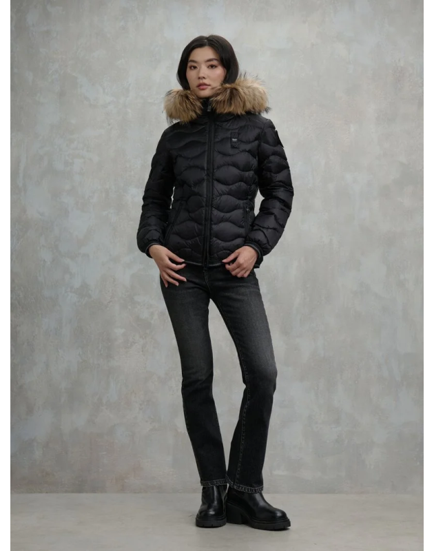 BLAUER- Piumino con pelliccia Aldie BLAUER- Piumino con pelliccia Aldie