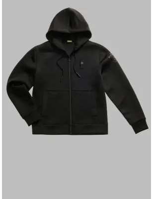 BLAUER- Felpa scuba con cappuccio Colby