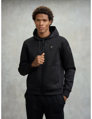 BLAUER- Felpa scuba con cappuccio Colby