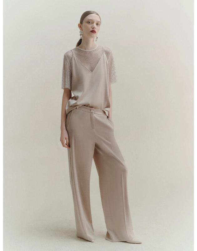 copy of MARELLA- Abito velluto con Rosa