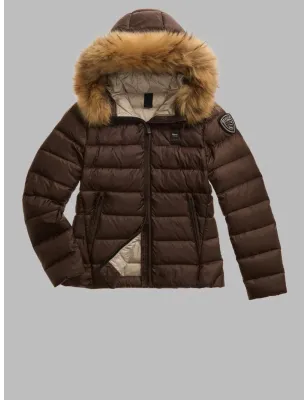 BLAUER- Piumino a righe arcadia