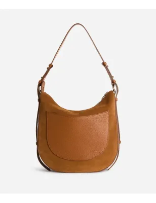 ALVIERO MARTINI- Wild Leather sottospalla doppia portabilità Camoscio