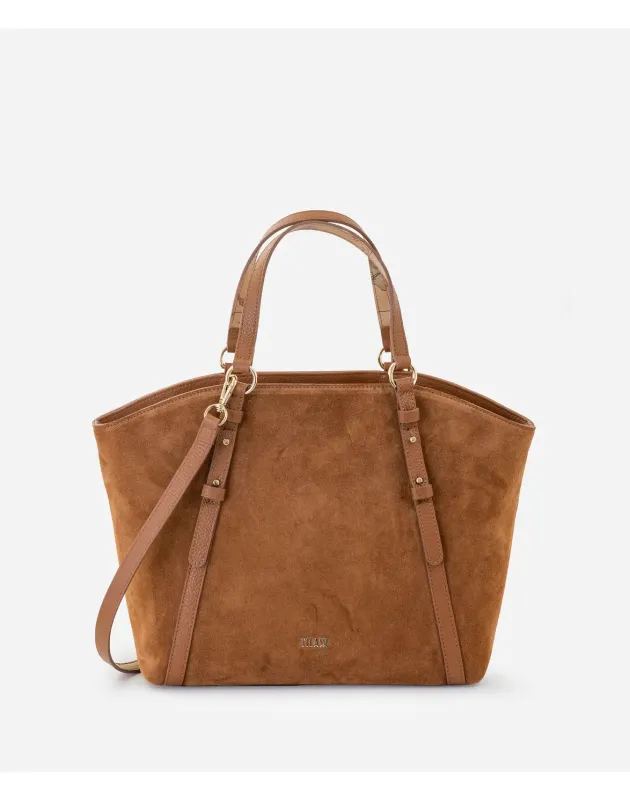 ALVIERO MARTINI- Wild Leather borsa a mano Camoscio