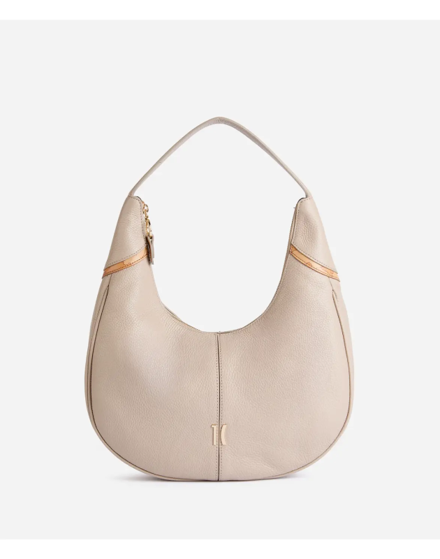 ALVIERO MARTINI- Castle Leather borsa sottospalla Taupe