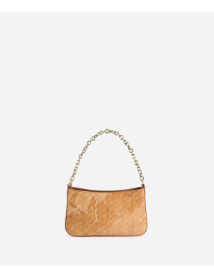 ALVIERO MARTINI- Royal Bag pochette con catena Geo Classic