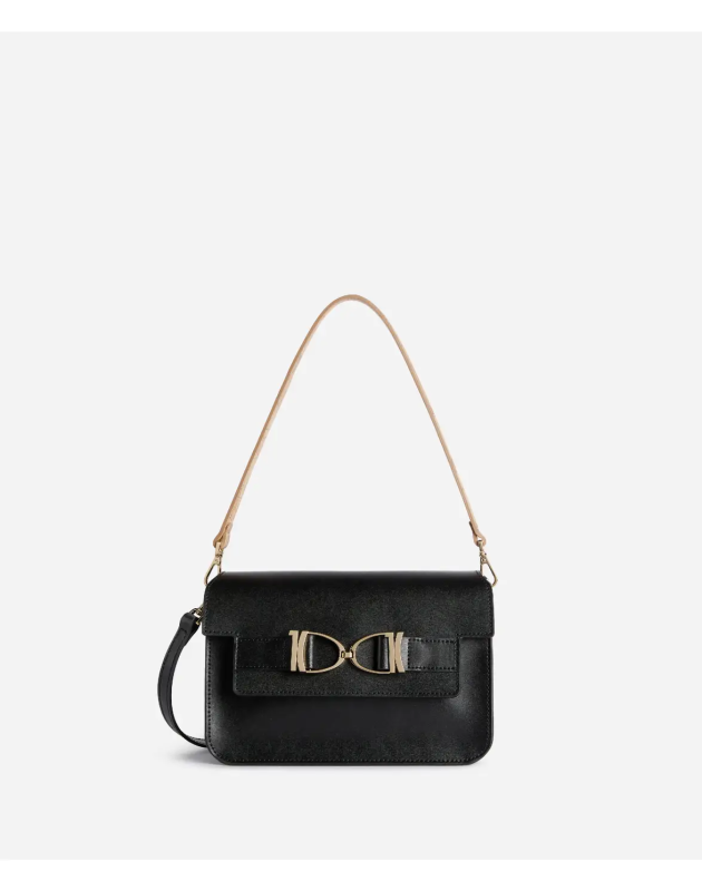 ALVIERO MARTINI- Chevalier Bag tracollina Nera