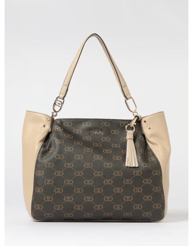 LIU JO- Shopping bag media con logo