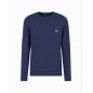 EMPORIO ARMANI- Maglia loungewear fitted fit in soft modal