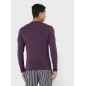 EMPORIO ARMANI- Maglia loungewear fitted fit in soft modal