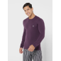 EMPORIO ARMANI- Maglia loungewear fitted fit in soft modal