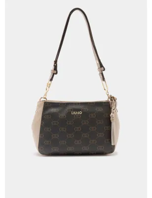 LIU JO- Borsa a spalla media monogram