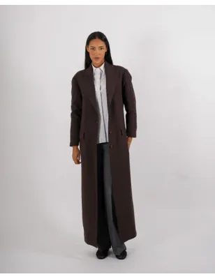 HOPE - Cappotto Lungo monopetto Plinia