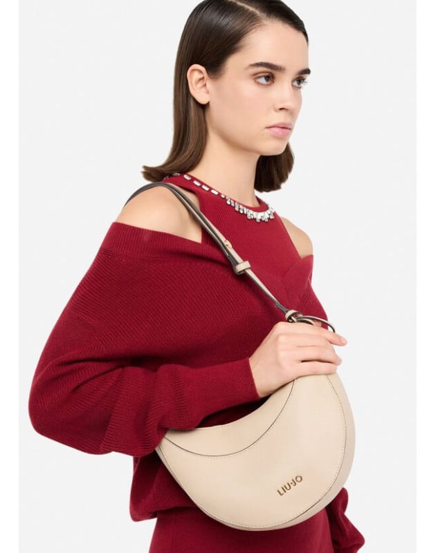 LIU JO- Borsa a spalla media con charm
