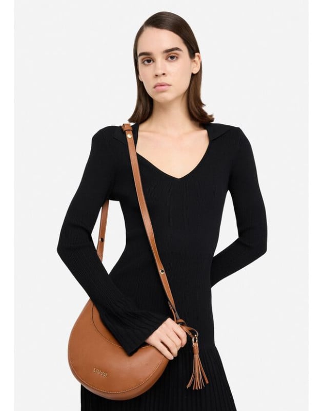 LIU JO- Borsa a spalla media con charm