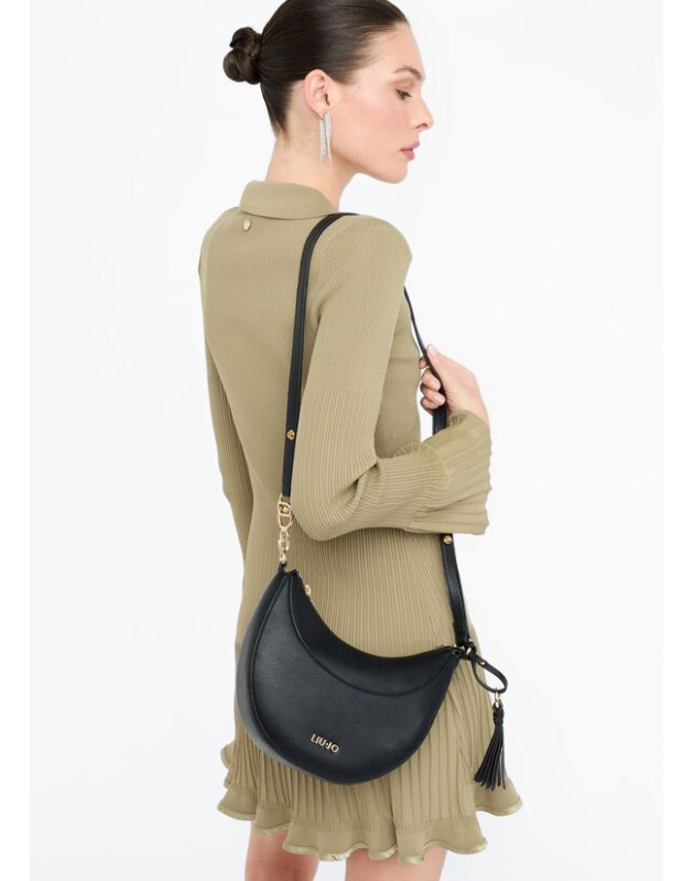 LIU JO- Borsa a spalla media con charm