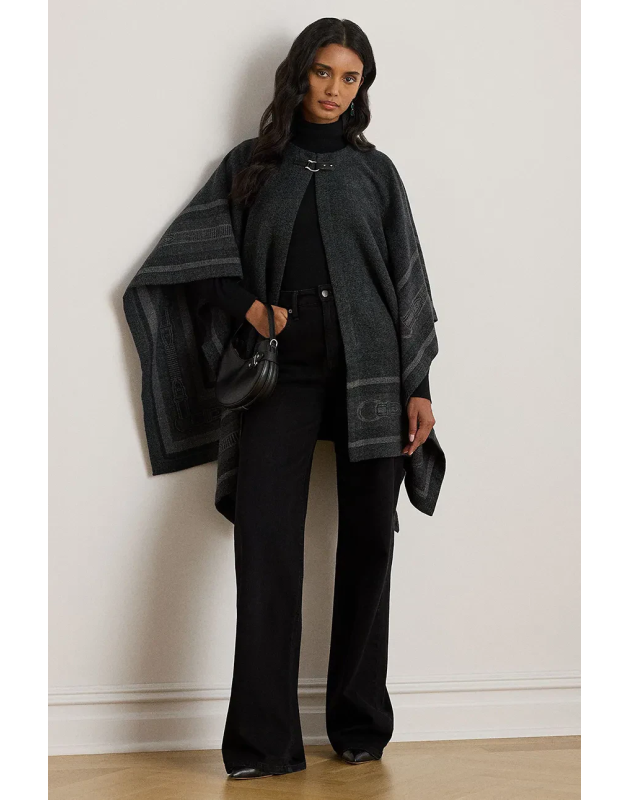 RALPH LAUREN- Poncho