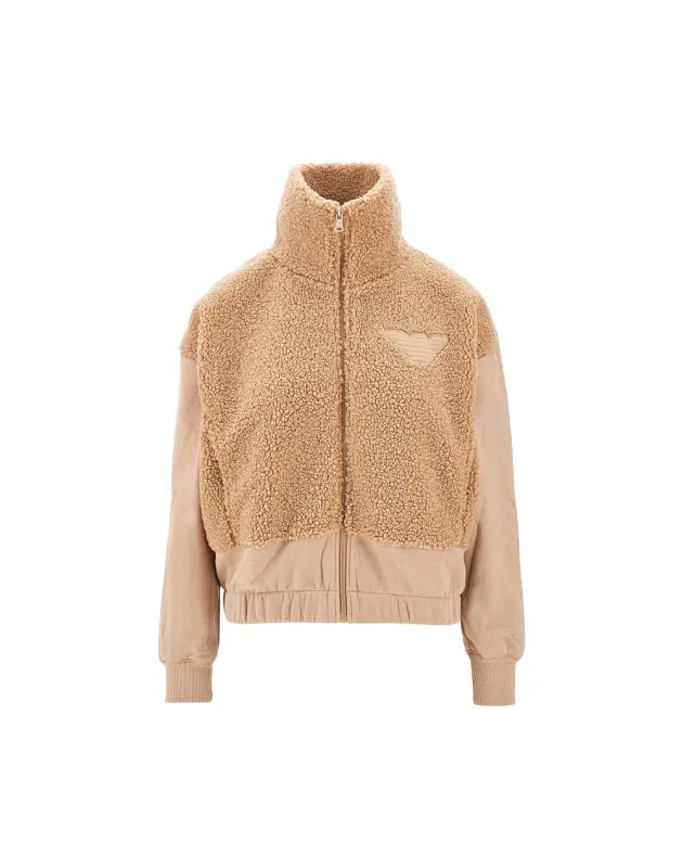 EMPORIO ARMANI- Felpa Loungewear in Teddy