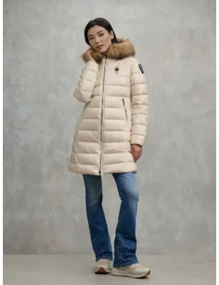 BLAUER- Piumino lungo Con Pelliccia Kristin