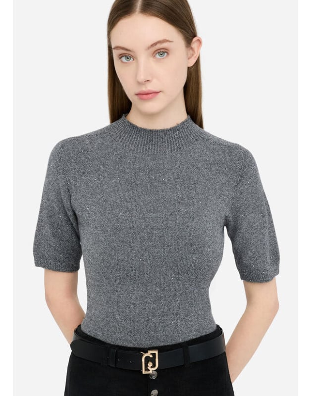 LIU JO- Cintura con fibbia logo