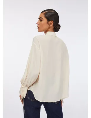 LIU JO- Camicia in crêpe de chine