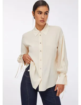 LIU JO- Camicia in crêpe de chine