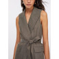 LIU JO- Gilet chevron con cintura