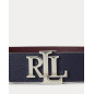 RALPH LAUREN- Cintura alta reversibile martellata