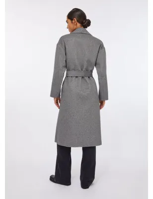 LIU JO- Cappotto in lana con cintura