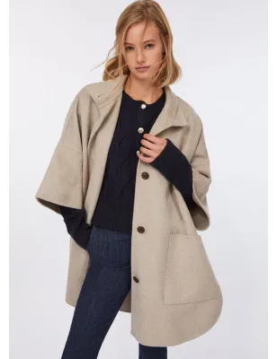 LIU JO- Cappotto in lana con cintura