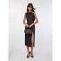 LIU JO- Abito midi elegante in raso