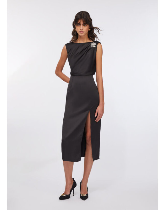 LIU JO- Abito midi elegante in raso