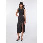 LIU JO- Abito midi elegante in raso