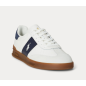 copy of RALPH LAUREN- Sneaker Varick in camoscio e Oxford