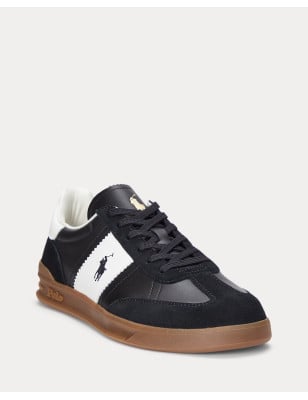 copy of RALPH LAUREN- Sneaker Heritage Aera pelle e camoscio