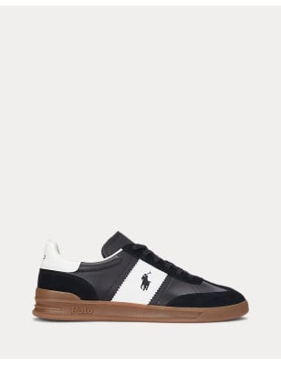 copy of RALPH LAUREN- Sneaker Heritage Aera pelle e camoscio