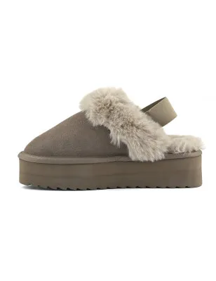 copy of C. OF CALIFORNIA - SLOFI Sabot in pelle scamosciata