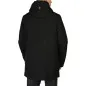 SAVE THE DUCK- Cappotto Pettorina Nero Helmut