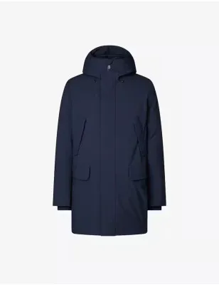 SAVE THE DUCK- Giacca con cappuccio parka liscio lungo