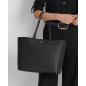 RALPH LAUREN- Tote Karly grande in pelle tratteggiata RALPH LAUREN- Tote Karly grande in pelle tratteggiata