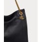 RALPH LAUREN- Tote Bradley grande in pelle martellata