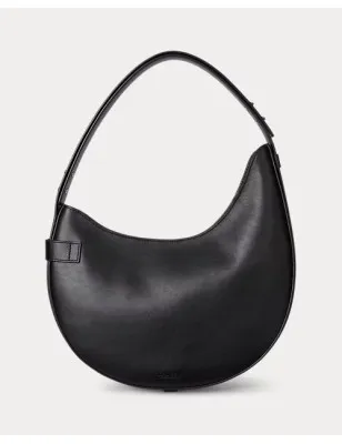 RALPH LAUREN- Borsa a spalla Tasha grande in pelle