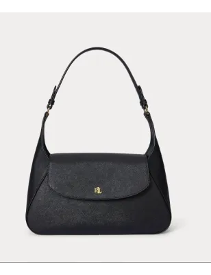 RALPH LAUREN- Borsa a spalla media crosshatch Schylar